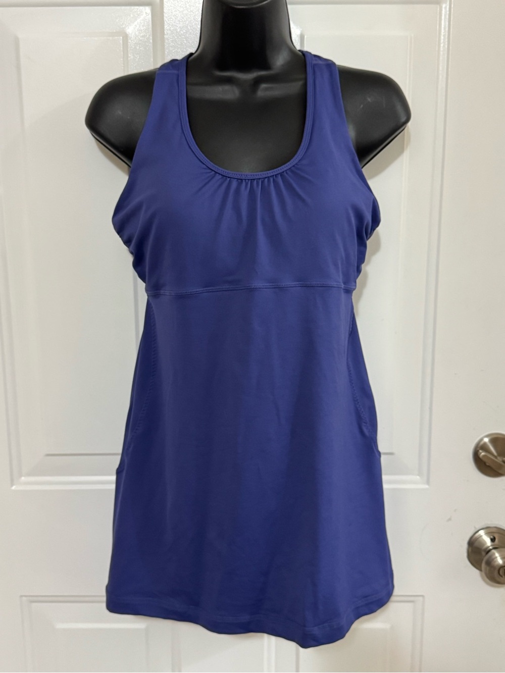 Lulu Women’s Racerback Active Tank Top - Deep Purple